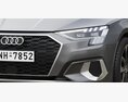 Audi A3 Limousine 2021 Modello 3D vista laterale