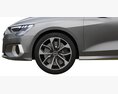 Audi A3 Limousine 2021 3D模型 正面图