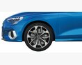 Audi A3 Sportback 2021 3D模型 正面图