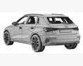 Audi A3 Sportback 2021 3D модель
