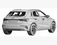 Audi A3 Sportback 2021 Modelo 3d