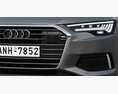 Audi A6 Limousine 3D模型 侧视图
