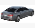 Audi A6 Limousine 3D模型 顶视图