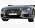 Audi A6 Limousine 3D 모델  clay render