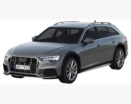 Audi A6 Allroad Quattro 3D模型