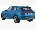 Audi E-tron 2020 3D модель wire render