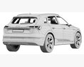 Audi E-tron 2020 Modelo 3D vista superior