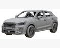 Audi Q2 2021 3D模型 seats