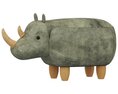 Home Concept Rhinoceros Ottoman 3Dモデル