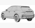 Audi Q3 2020 3D-Modell