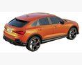 Audi Q3 Sportback 2020 3D 모델  top view