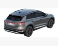 Audi Q4 E-tron 3Dモデル top view