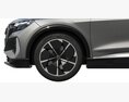 Audi Q4 E-tron 3d model front view