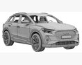 Audi Q4 E-tron 3D 모델 