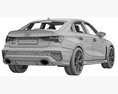 Audi RS3 Limousine 2021 3D 모델 