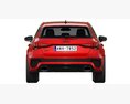 Audi RS3 Sportback 2021 3D 모델  dashboard
