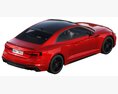 Audi RS5 Coupe 2020 3d model top view