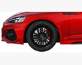 Audi RS5 Coupe 2020 Modelo 3D vista frontal