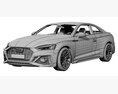 Audi RS5 Coupe 2020 3D модель seats