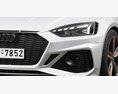 Audi RS5 Sportback 2020 3D-Modell Seitenansicht
