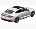 Audi RS5 Sportback 2020 3D模型 顶视图