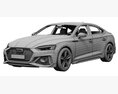 Audi RS5 Sportback 2020 3D模型 seats