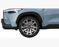 Toyota Corolla Cross 2023 Modèle 3d vue frontale
