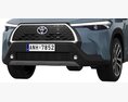 Toyota Corolla Cross 2023 3Dモデル clay render