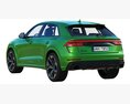 Audi RS Q8 3D-Modell wire render