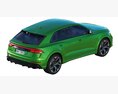 Audi RS Q8 3d model top view