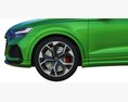 Audi RS Q8 Modello 3D vista frontale