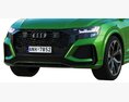 Audi RS Q8 3D-Modell clay render