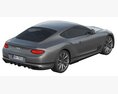 Bentley Continental GT Speed Modello 3D vista dall'alto
