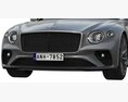 Bentley Continental GT Speed 3d model clay render