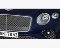 Bentley Continental GT Speed Convertible Modèle 3d vue de côté