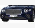 Bentley Continental GT Speed Convertible Modèle 3d clay render