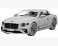 Bentley Continental GT Speed Convertible 3D модель seats