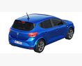 Dacia Sandero 2021 3D模型 顶视图