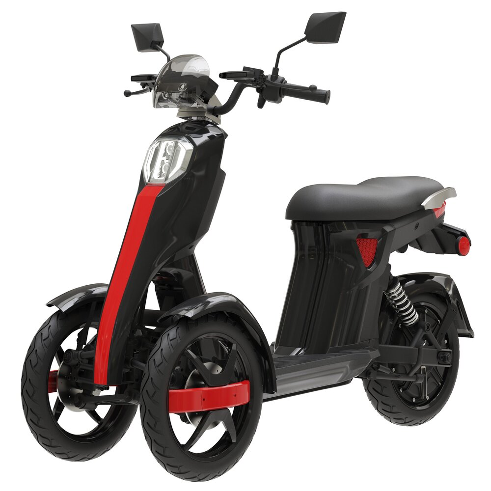 Doohan ITango Electric Scooter 3D-Modell