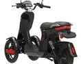 Doohan ITango Electric Scooter 3D 모델  side view