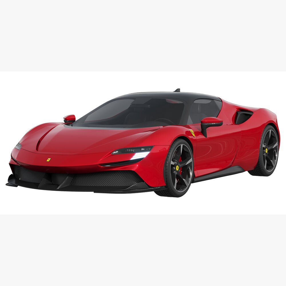 Ferrari SF90 Stradale 3Dモデル