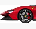 Ferrari SF90 Stradale 3D模型 正面图