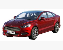 Ford Mondeo Fusion 3D 모델 