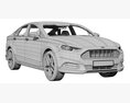 Ford Mondeo Fusion 3D модель