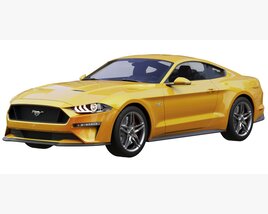 Ford Mustang GT 2020 Modello 3D