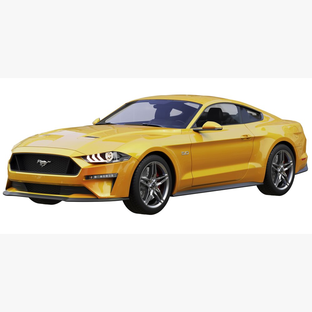 Ford Mustang GT 2020 3D модель