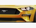 Ford Mustang GT 2020 3D模型 侧视图