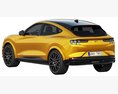 Ford Mustang MACH-E GT 2021 3D модель wire render
