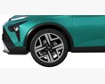 Hyundai Bayon 3D模型 正面图
