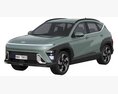 Hyundai Kona 2024 3D модель